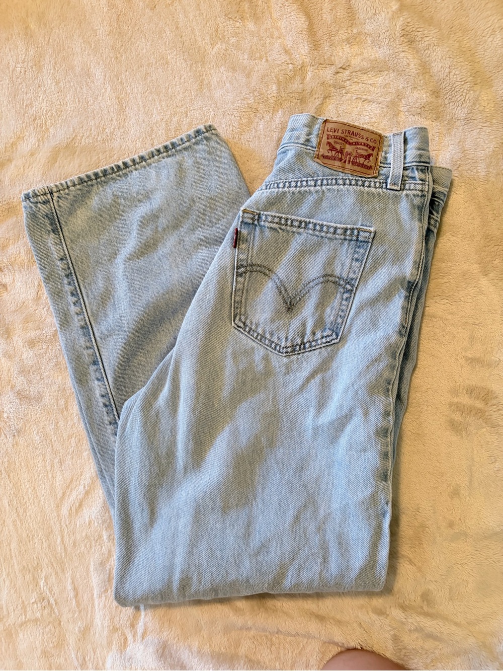 Levi's Light Blue Classic Straight Jeans
